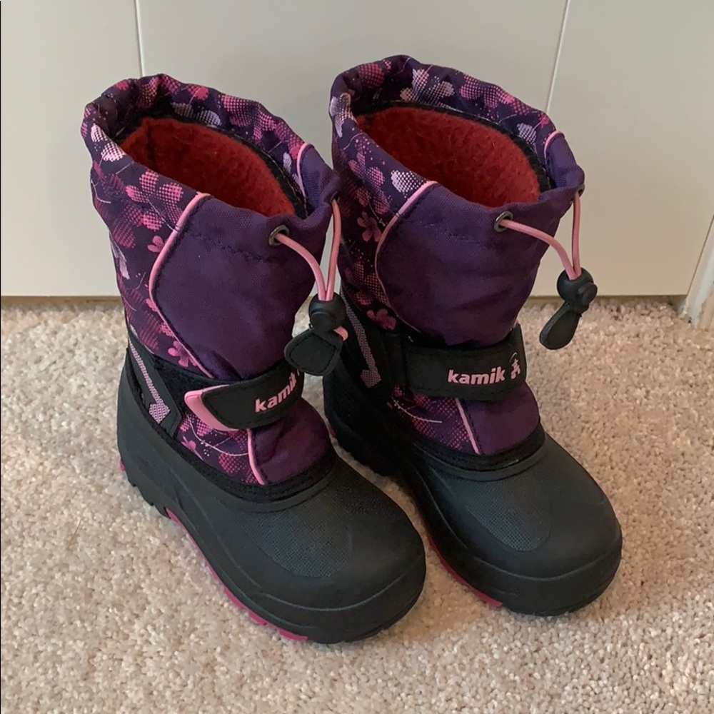 Kamik Waterproof Insulated Snow Boots. Size 10